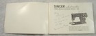 Singer Sewing Machine Instruction Booklet -- Automatic 306 Swing-needle  1954