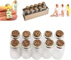 Elegant 1 5-inch Decorative Corked Glass Bottles - Perfect For Wedding Favors