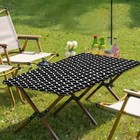 6ft Spandex Fitted Table Cover Rectangular Stretch Tablecloth For Wedding Party