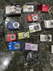 Lot Of 17 Cameras Digital Cameras - For Parts Or Repair Canon Sony Nikon Kodak
