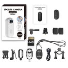 Action Camera 1080p Hd Magnetic Stand Portable Thumb Sports Camera For Travel