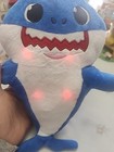 Baby Shark Singing Light Up Plush Blue