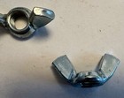 1 2    Coarse Thread Wing Nut Zinc Plated Steel Nuts Lot Of  10 Pieces