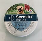 Bayer Seresto Flea And Tick Collar For Large Dogs Over 18lbs  8 Month Protection