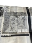 Vintage Southern Yosemite Hiking Map Multiple Trails Biking Fishing Camping 1998
