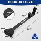Workpro Heavy Duty Pull And Pry Bar 17-inch Professional Pull Bar Flooring Tools