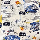 Pottery Barn Kids Star Wars Millennium Falcon Full Queen Duvet Cover X-wing Nwot