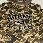 Drake Old School Camo Waterfowl Hunting Jacket Medium  Magna  Pullover