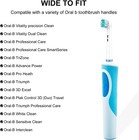 Oral B Toothbrush Heads 8 Pack Precision Clean Soft Replacement Brush Heads