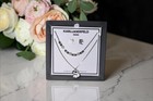 Karl Lagerfeld Paris Women s Jewelry Set Necklace And Earrings Silver Tone