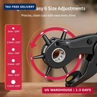 Revolving Punch Plier Kit  Leather Hole Punch Set For Belts  Watch Bands  S