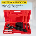 Cylinder Liner Puller Sleeve Remover Tool For 75-138 Mm Diesel Engine