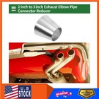 2in Od To 3in Od Exhaust Pipe Reducer Adapter 304 Stainless Steel Mandrel Bend