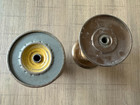Lot 2 Vintage 1930s-40s Celanese Rayon Industrial Textile Mill Spools Bobbins