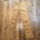 Vintage Wrangler Corduroy Pants Straight Leg Tan 70s Nos Usa New Student 26 32