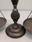 Vintage Brass Balance Scales Of Justice Made In Japan Eagle Finial 16  Mcm