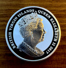 2017 British Virgin Islands 1 Oz Silver Pegasus Reverse Proof
