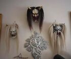 Noh Mask  set Of 3   Vintage Daikijin hannya mai-jya