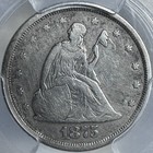 1875-s Twenty Cent Piece 20c Pcgs Vf Details 90  Silver Rare Denomination