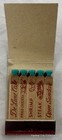 Vintage 15 Strike Lion Feature Matchbook De Luxe Cafe Lawrence Kansas