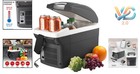 12v 6 Quart Portable Cooler Warmer Car Rv Camping Thermoelectric Compact Fridge