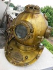 Antique Scuba Sca Divers Diving helmet Us Navy Mark V Deep Sea Marine Divers 