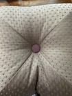 Two  Croscill Classics Marissa Decorative Throw Pillows  17 X 17 Green Purple Vg