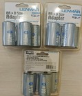  d  Size    c  Size Battery Shell Adapter For Aa Batteries 