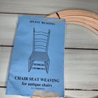 Flat Reed 1 2 Inch Coil Basket Seat Chair Cane Spline Weave Antique