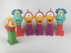 Vintage Candy Container Set Of 6 Pez-a-saurs 1990s