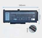 Genuine Oem Rj40g M033w Battery For Dell Latitude 5420 5520 Precision 3560 63wh