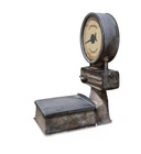 Antique Fairbanks Springless Scale 1920s Industrial Cast Iron Decor Prop