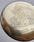   18 s Keystone Pocket Watch  Case Back Engraved Locomotive