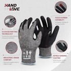 Cut Resistant Gloves     Ansi A9 Cut Proof Safety Work Gloves Anti Slip - Medium