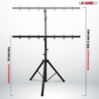 5 Core Dj Light Stand Tripod With 79  Crossbar 6 Light Points Adjustable 169 5 