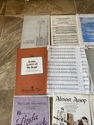Lot Of 15 Vintage Sheet Music Hl Shawnee Press Walton Musical Lyrics Songs