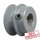 Cast Iron Motor Pulley 5 8  Bore X 2-1 2  Dia Set Screw Solid Fixed Bore V-belt