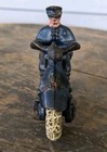 Antique Cast Iron Hubley Champion Policeman Motorcycle