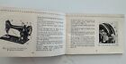 Vintage Instructions For Using Singer 99-31 Manual Sewing Machine Booklet 1955