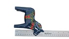 Nils Olsson Swedish Dala Horse 5  Blue Hand Painted Wood Folk Art Sweden