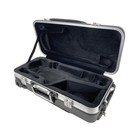 Alto Saxophone Case With Wheels strap Carbon Fiber Hard Shell Durable Black