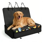Pet Dog Car Rear Seat Cover Leather Waterproof Sedan Suv Truck Back Seat Protect