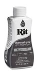 Rit  All Purpose Liquid Dye  Charcoal Grey  8 Fl  Oz 