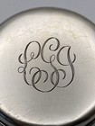 Elegant Tiffany Sterling Silver Box W monogram