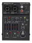 Rockville 2-person Podcast Podcasting Bundle W rockmix 2bt Mixer recording Mics