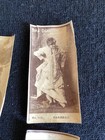 Tobacco Lot Of 4  Trade Cards Actresses Thin Paper Curling 2 Duke Cigarettes