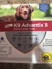 Elanco K9 Advantix Ii For Extra Large Dogs Over 55lbs 4 Monthly Dose 4103