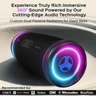 Treblab Hd77 Bluetooth Speaker True Wireless Stereo Cordless For Outdoor Sports