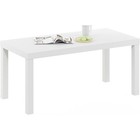 Modern Thick Frame Coffee Table Durable Composite Wood Living Room Furniture New