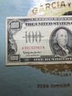 1966 100 Dollar Bill Red Seal Rare Vintage Federal Reserve Note